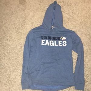 Blue Colorado Eagles Hockey sweatshirt